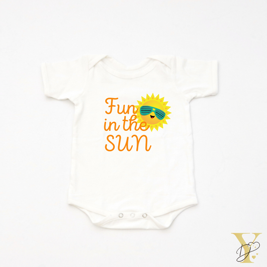 Personalised Fun in the Sun Bodysuit - Tinycubs - 
