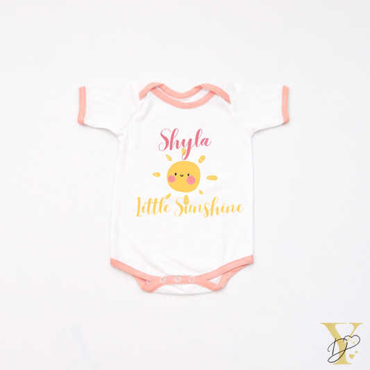 Personalised Little Sunshine Bodysuit - Tinycubs - 