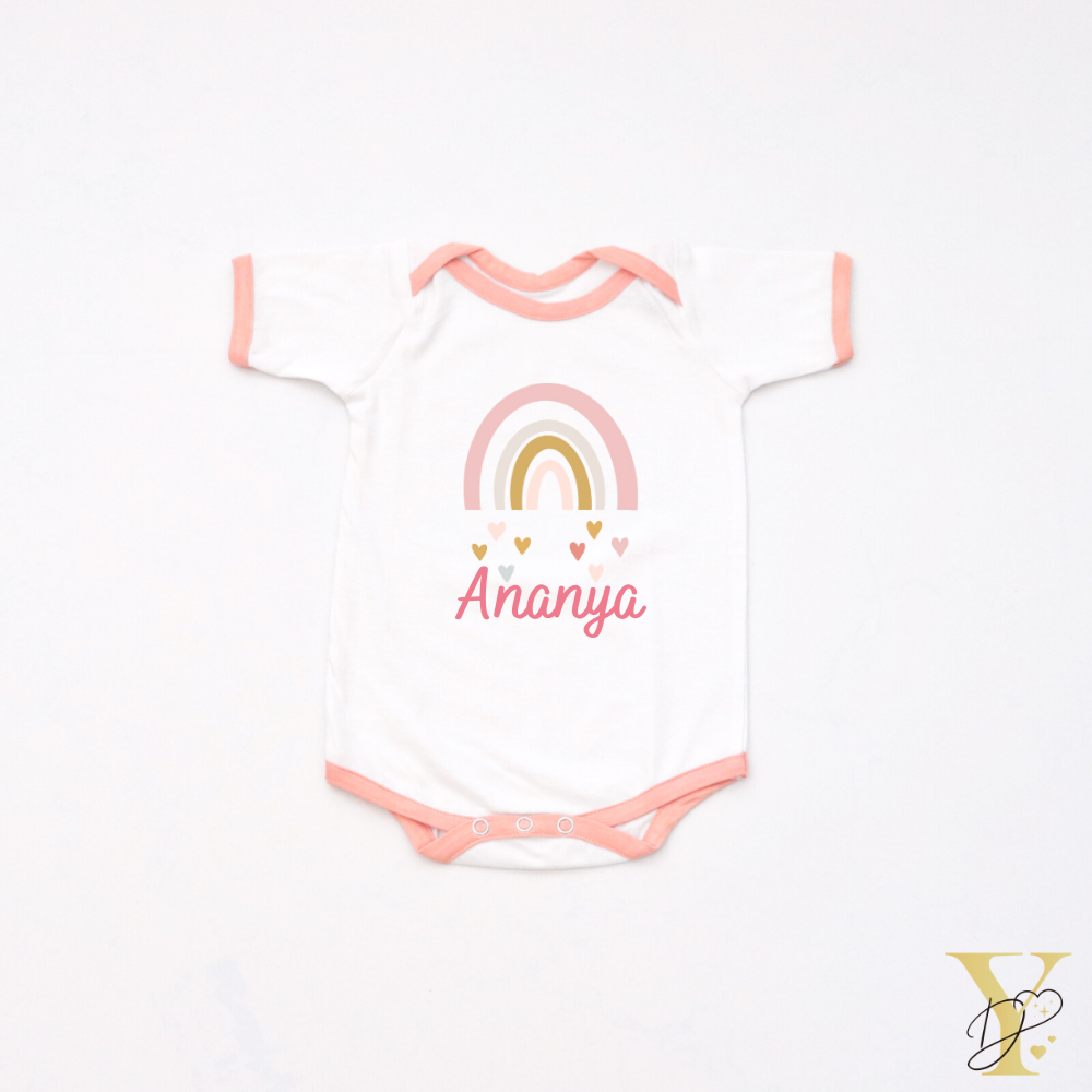 Personalised Rainbows Bodysuit - Tinycubs - 