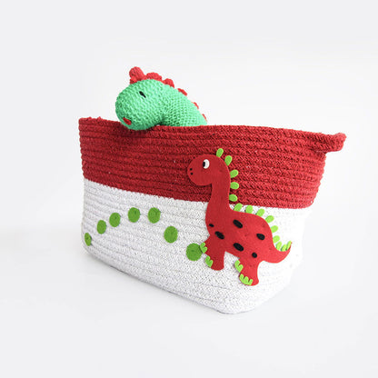 Personalised Return Gift Collection - Dino Friend (Storage Basket & Wall Frame) - Tinycubs - 