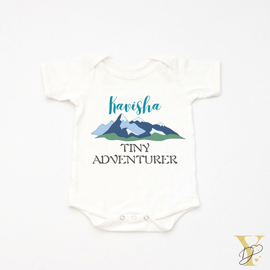 Personalised Tiny Adventurer Bodysuit - Tinycubs - 