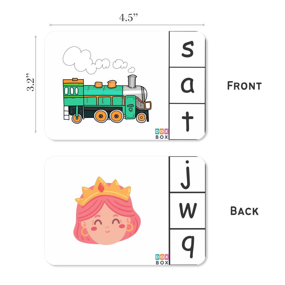 Phonics beginning sound activity Flashcards- Pack of 24 - Tinycubs - 