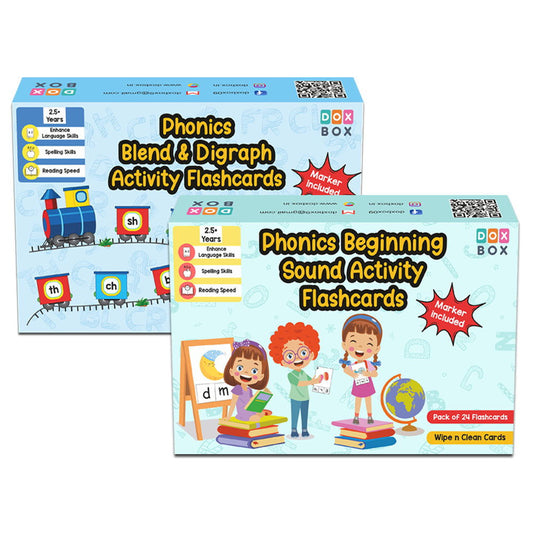 Phonics combo flashcards - Tinycubs - 