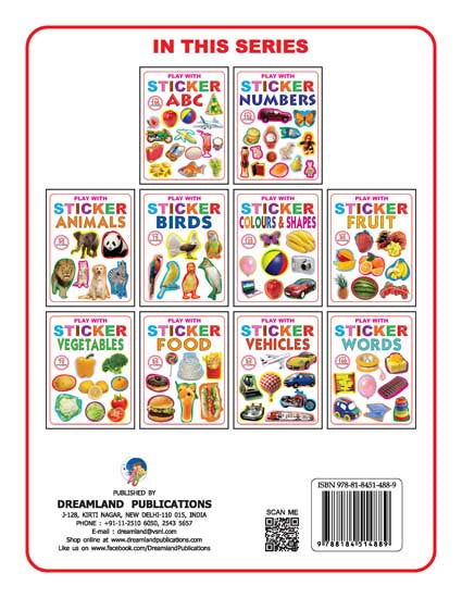 Play With Sticker - Vegetables - Tinycubs - 