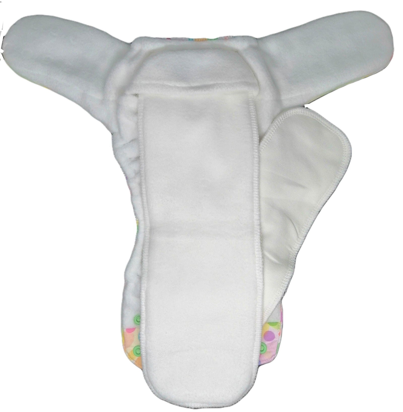 Polka Hues – Nano AIO with 2 organic cotton inserts - Tinycubs - 