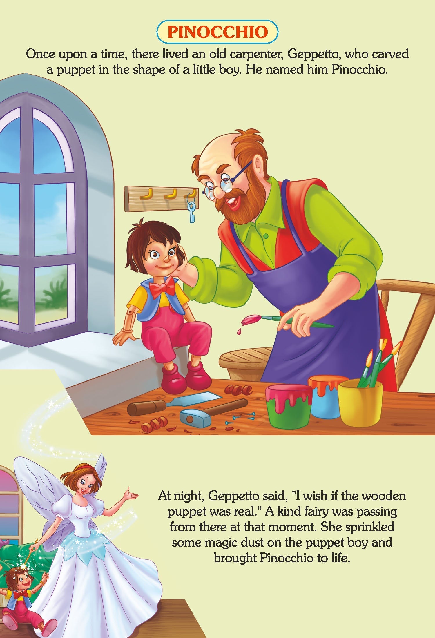Pop-Up Fairy Tales - Pinocchio - Tinycubs - 