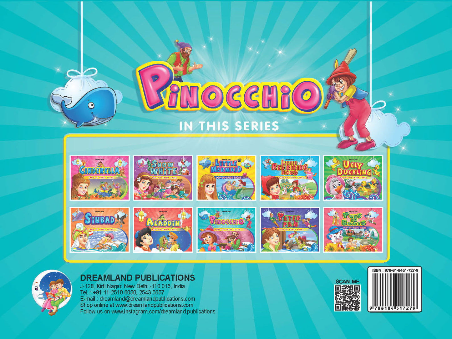 Pop-Up Fairy Tales - Pinocchio - Tinycubs - 