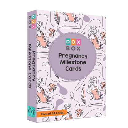 Pregnancy Milestones Flashcards- Pack of 24 - Tinycubs - 