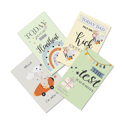 Pregnancy Milestones Flashcards- Pack of 24 - Tinycubs - 
