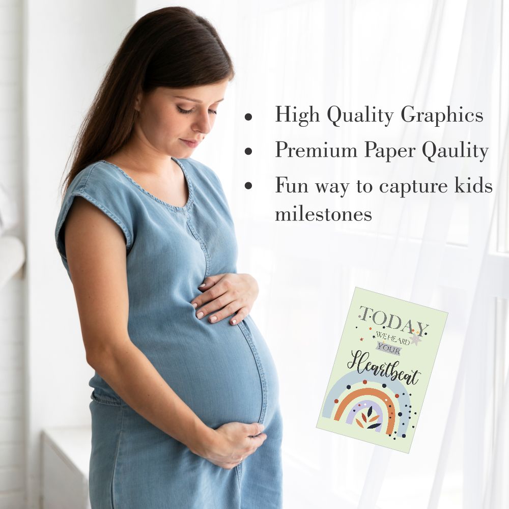 Pregnancy Milestones Flashcards- Pack of 24 - Tinycubs - 