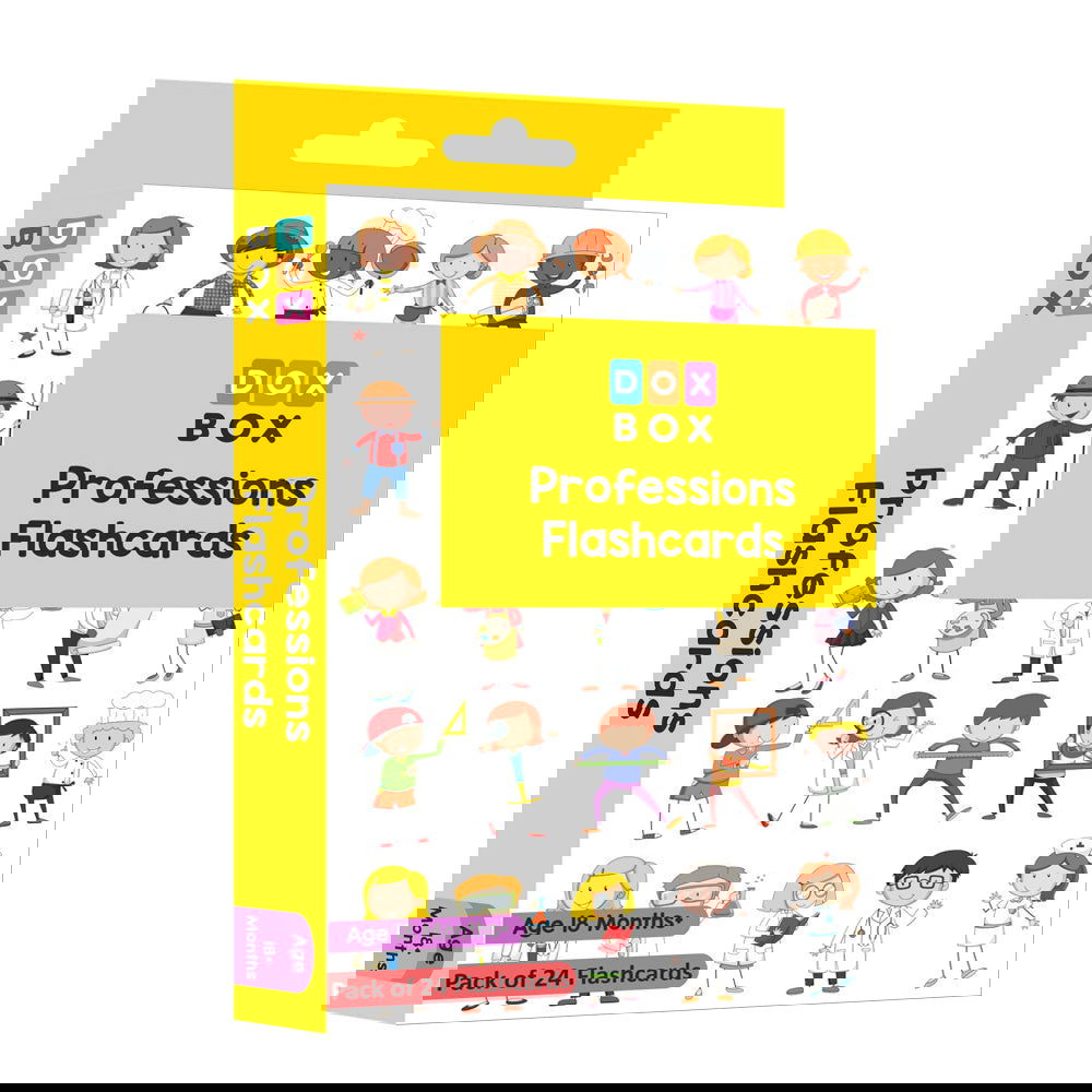 Profession Flashcards- Pack of 24 - Tinycubs - 