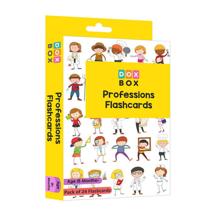 Profession Flashcards- Pack of 24 - Tinycubs - 