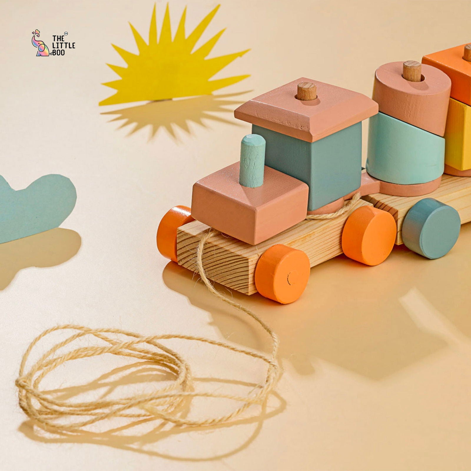 Pull Along Block Train - Tinycubs - 