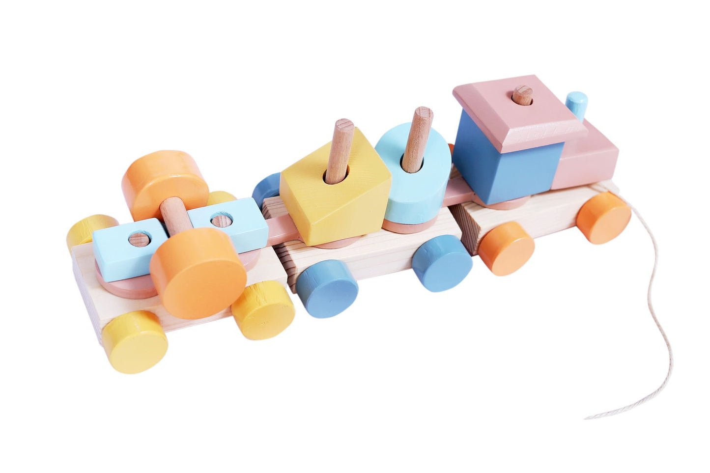 Pull Along Block Train - Tinycubs - 
