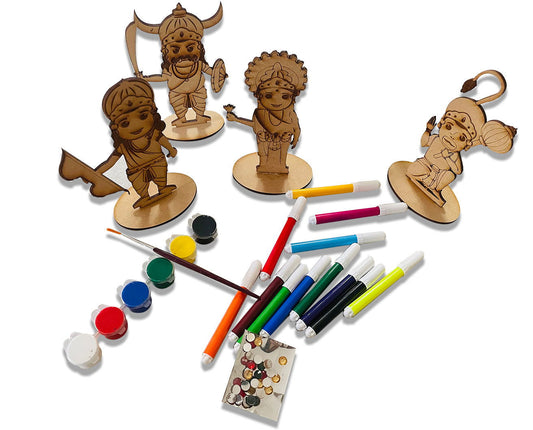 Ramayan Theme DIY with board game - Tinycubs - 