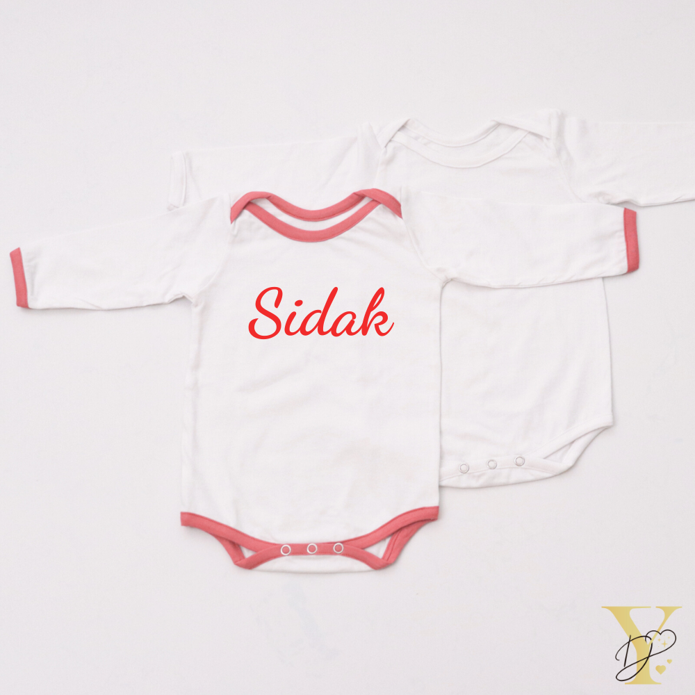 Red Love Bodysuits - Set of 3 - Tinycubs - 