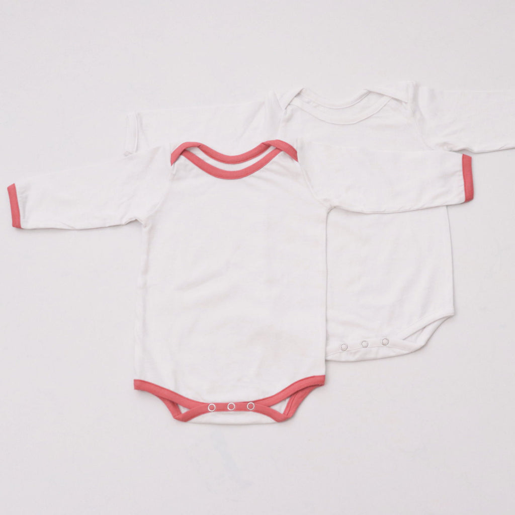 Red Love Bodysuits - Set of 3 - Tinycubs - 