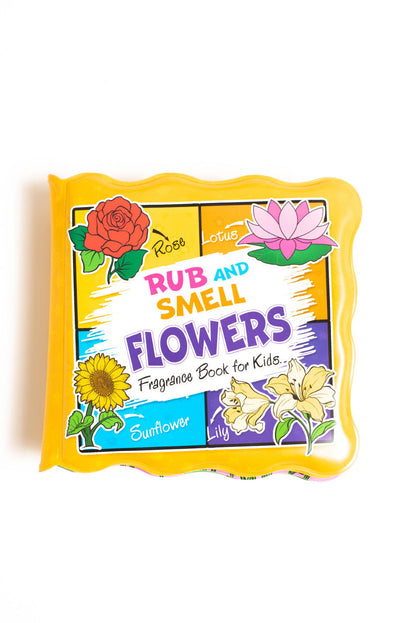 Rub and Smell  Flowers  (Fragrance Book for Kids) - Tinycubs - 