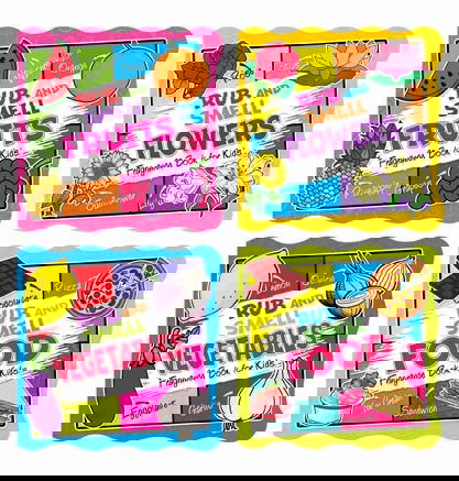 Rub and Smell (Fragrance Book for Kids) (A set of Books)