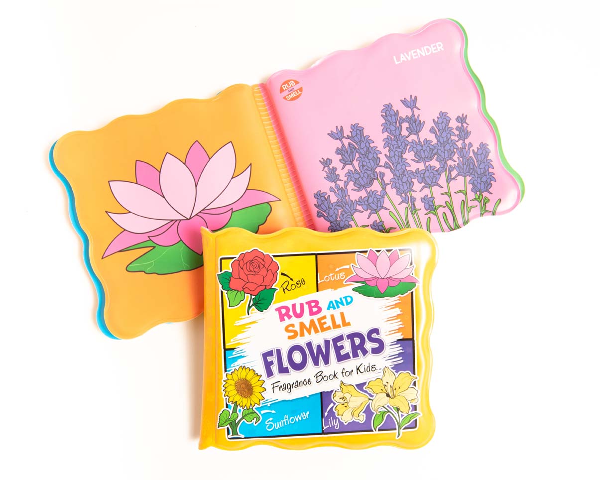 Rub and Smell (Fragrance Book for Kids) (A set of 4 Books) - Tinycubs - 