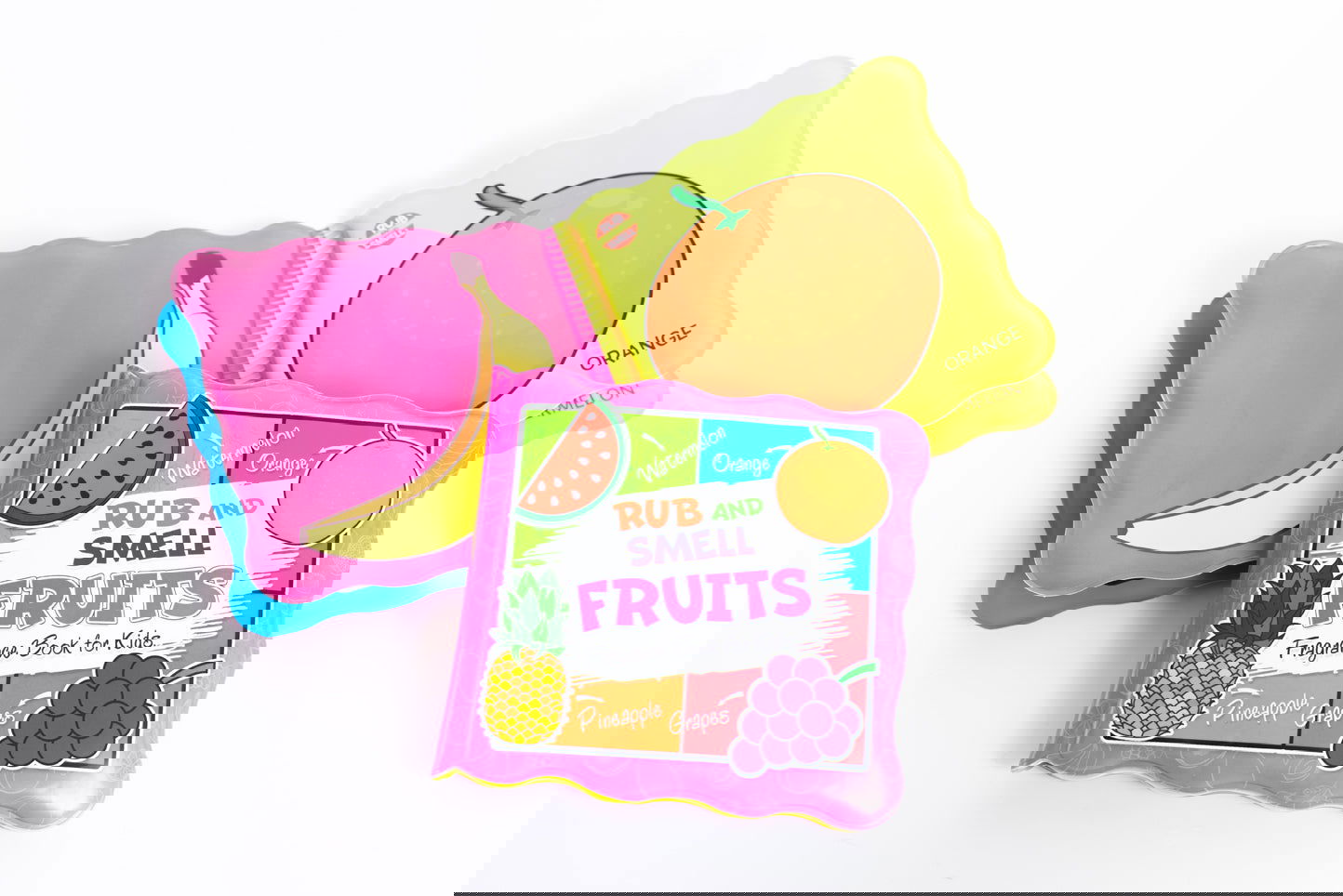 Rub and Smell  Fruits (Fragrance Book for Kids) - Tinycubs - 