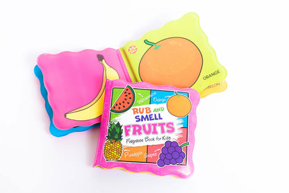 Rub and Smell  Fruits (Fragrance Book for Kids) - Tinycubs - 