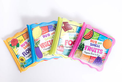 Rub and Smell  Fruits (Fragrance Book for Kids) - Tinycubs - 