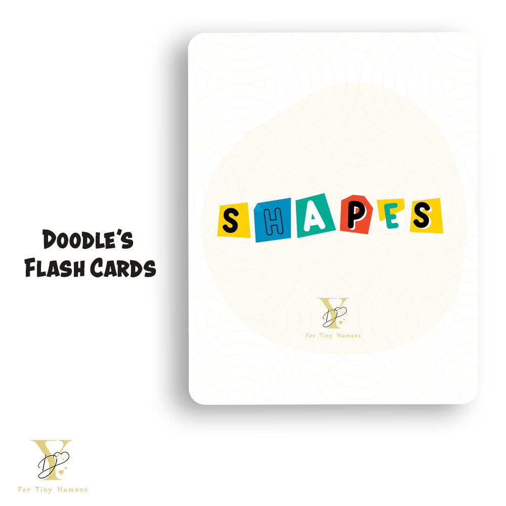 Shapes Flash Cards & Diwali Bodysuit Gift Set - Tinycubs - 