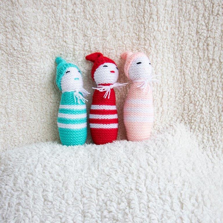 Sleepy Head Sensory Rattles - Tinycubs - 