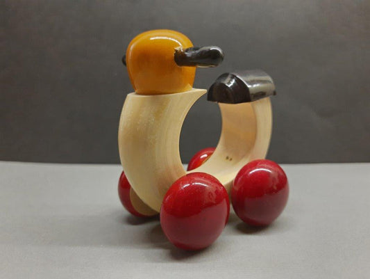 Snail Scooter - Handcrafted Wooden push scooter - Tinycubs - 
