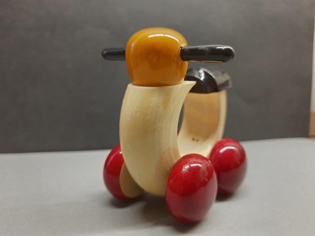 Snail Scooter - Handcrafted Wooden push scooter - Tinycubs - 