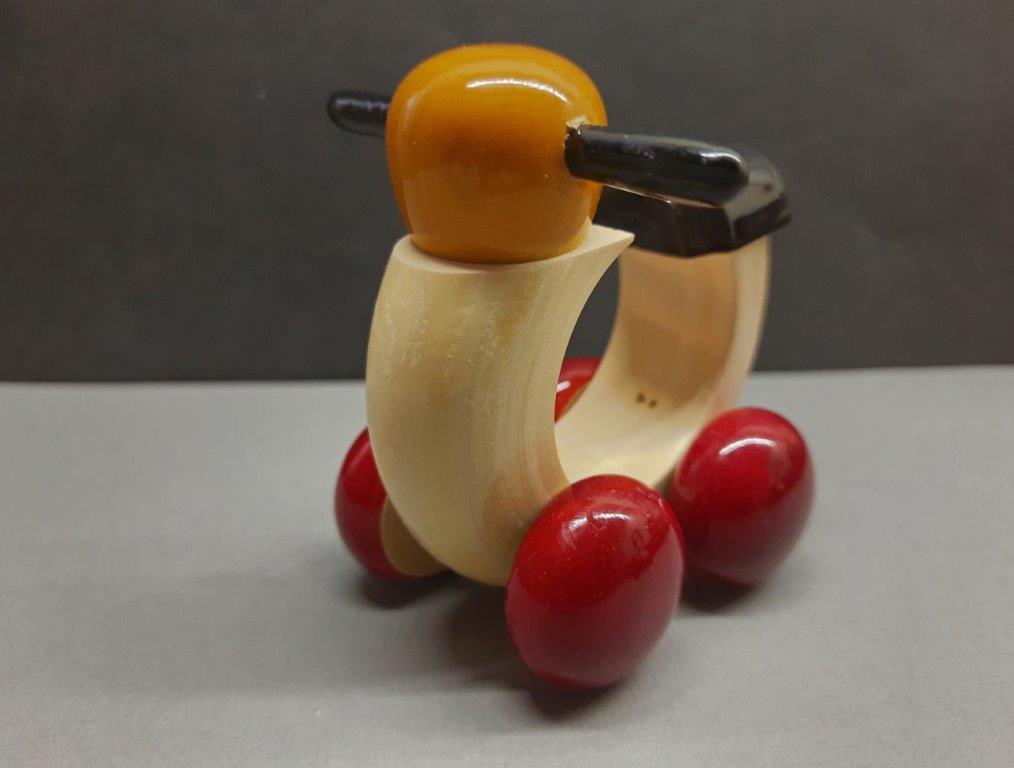 Snail Scooter - Handcrafted Wooden push scooter - Tinycubs - 