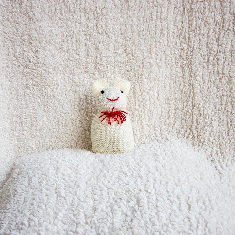 Snowball, The Bunny Sensory Soft Toy - Tinycubs - 