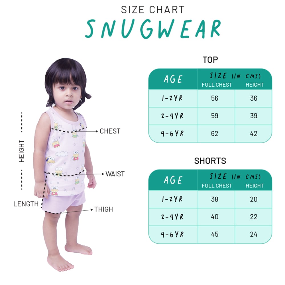 Snugkins Snugwear– 100% Organic Cotton Sleeveless T Shirts Top and Shorts Set for Kids,Toddlers, Boys and Girls  – Stripes - Fun Stripes - Tinycubs - 