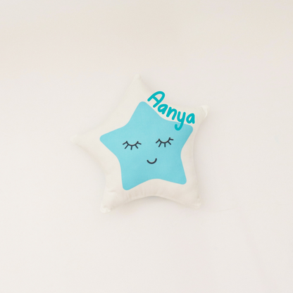 Star (Blue) - Shape Cushion - Tinycubs - 