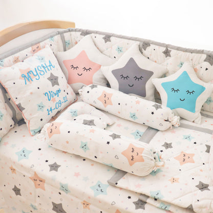 Star (Blue) - Shape Cushion - Tinycubs - 