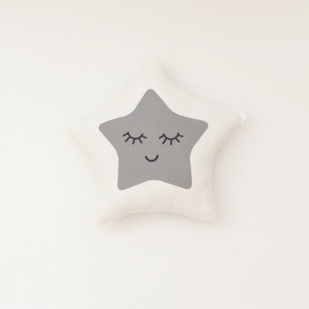 Star (Grey) - Shape Cushion - Tinycubs - 