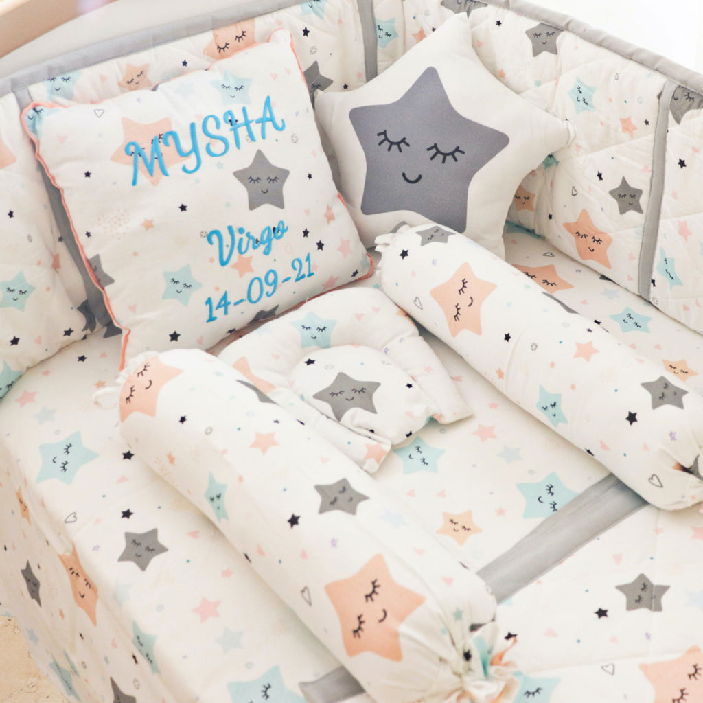 Star (Grey) - Shape Cushion - Tinycubs - 