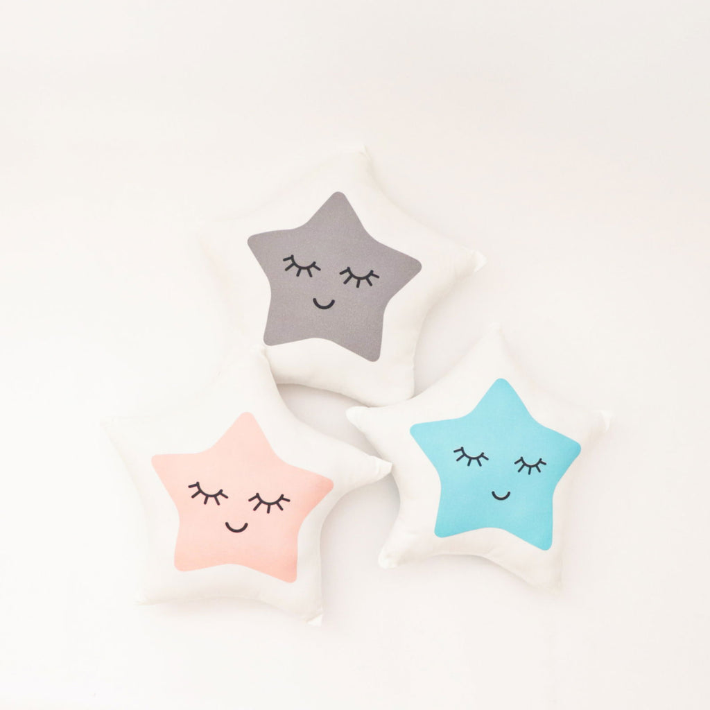 Star (Grey) - Shape Cushion - Tinycubs - 