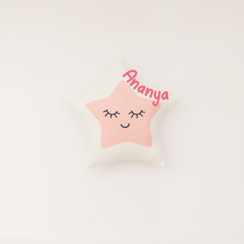 Star (Peach) - Shape Cushion - Tinycubs - 