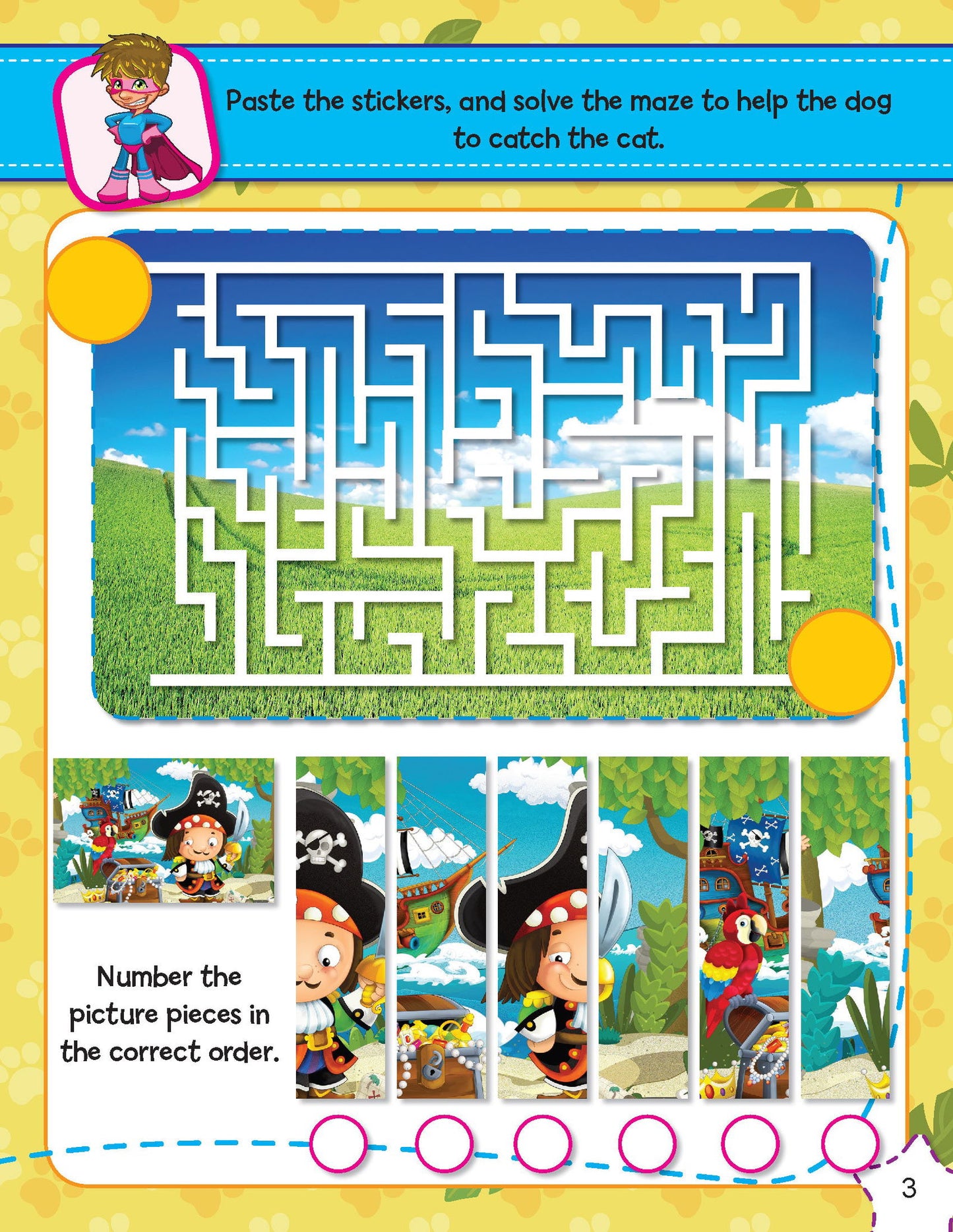 Sticker Activity Book - Boys - Tinycubs - 