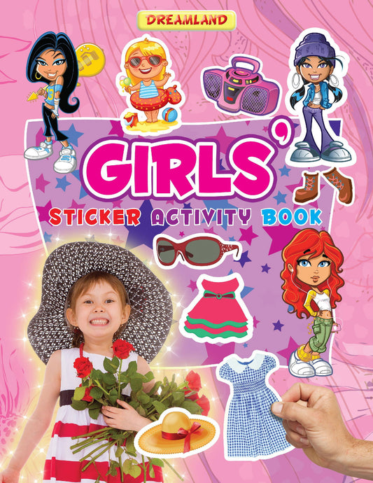 Sticker Activity Book - Girls - Tinycubs - 