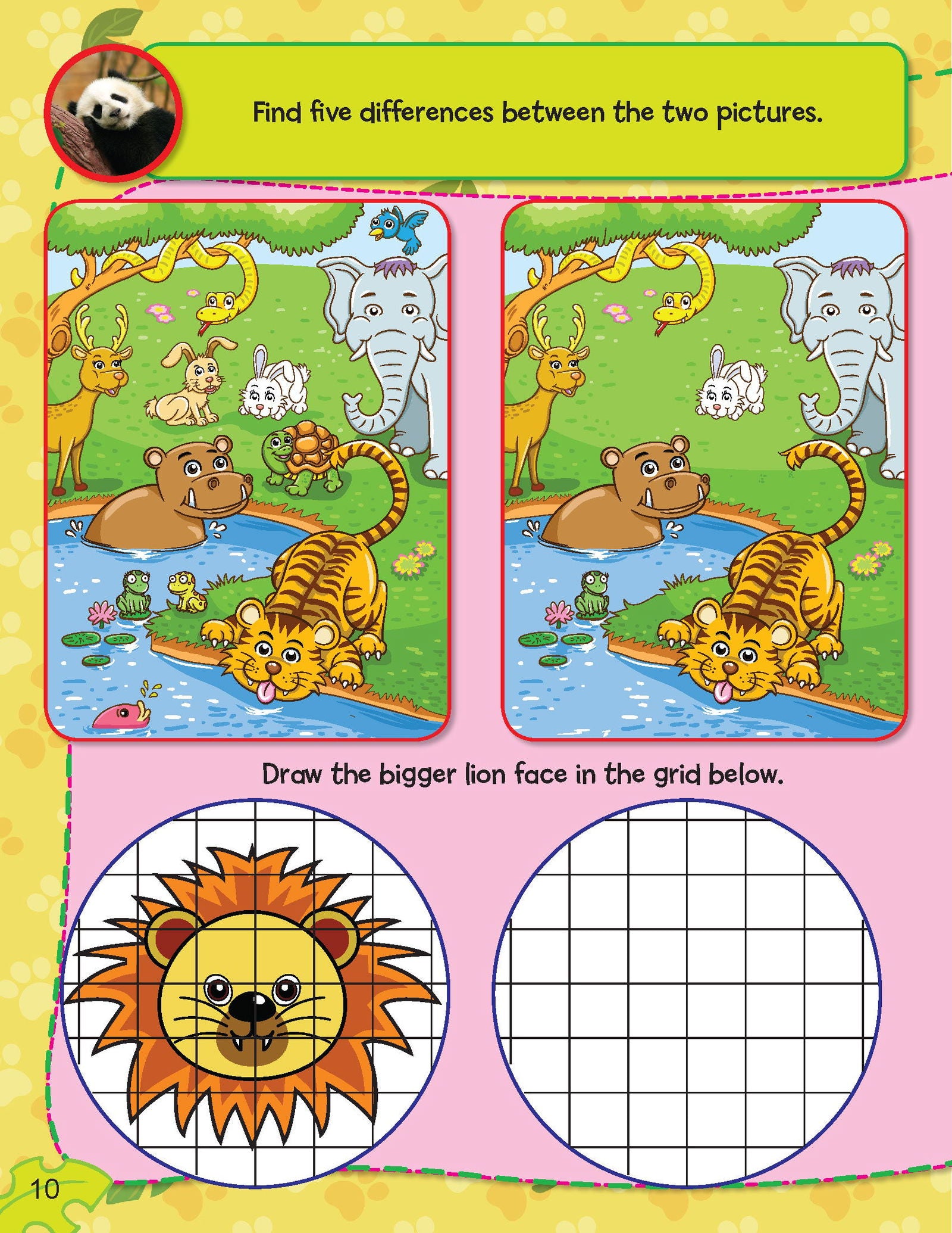 Sticker Activity Book - Jungle Animals - Tinycubs - 