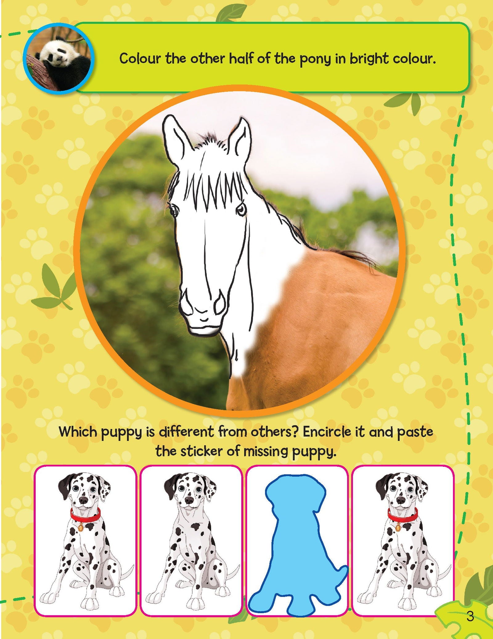 Sticker Activity Book - Jungle Animals - Tinycubs - 