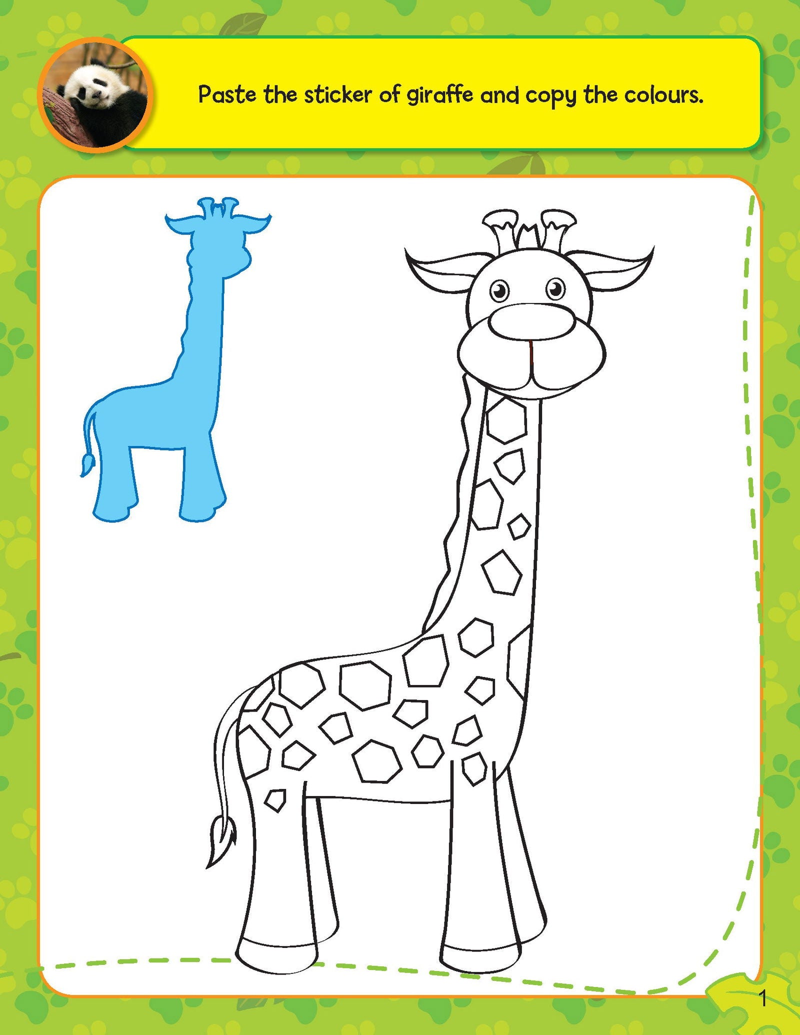 Sticker Activity Book - Jungle Animals - Tinycubs - 