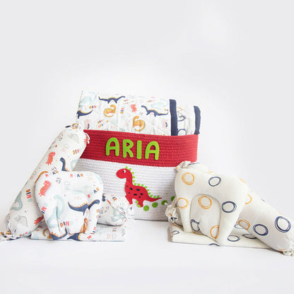 Super Value Bedding Set - Dino Friend & Doodle Circles (Set of 11) - Tinycubs - 