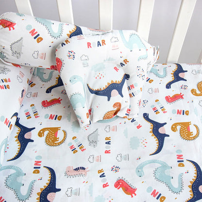 Super Value Bedding Set - Dino Friend & Doodle Circles (Set of 11) - Tinycubs - 