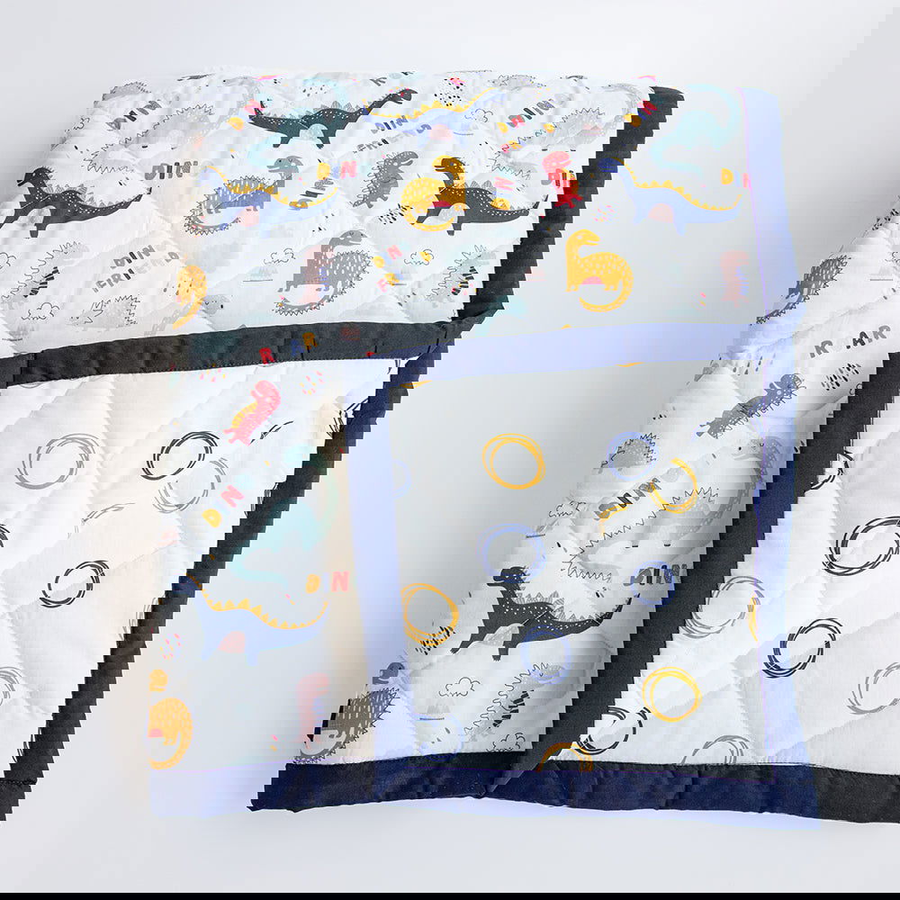 Super Value Bedding Set - Dino Friend & Doodle Circles (Set of 11) - Tinycubs - 