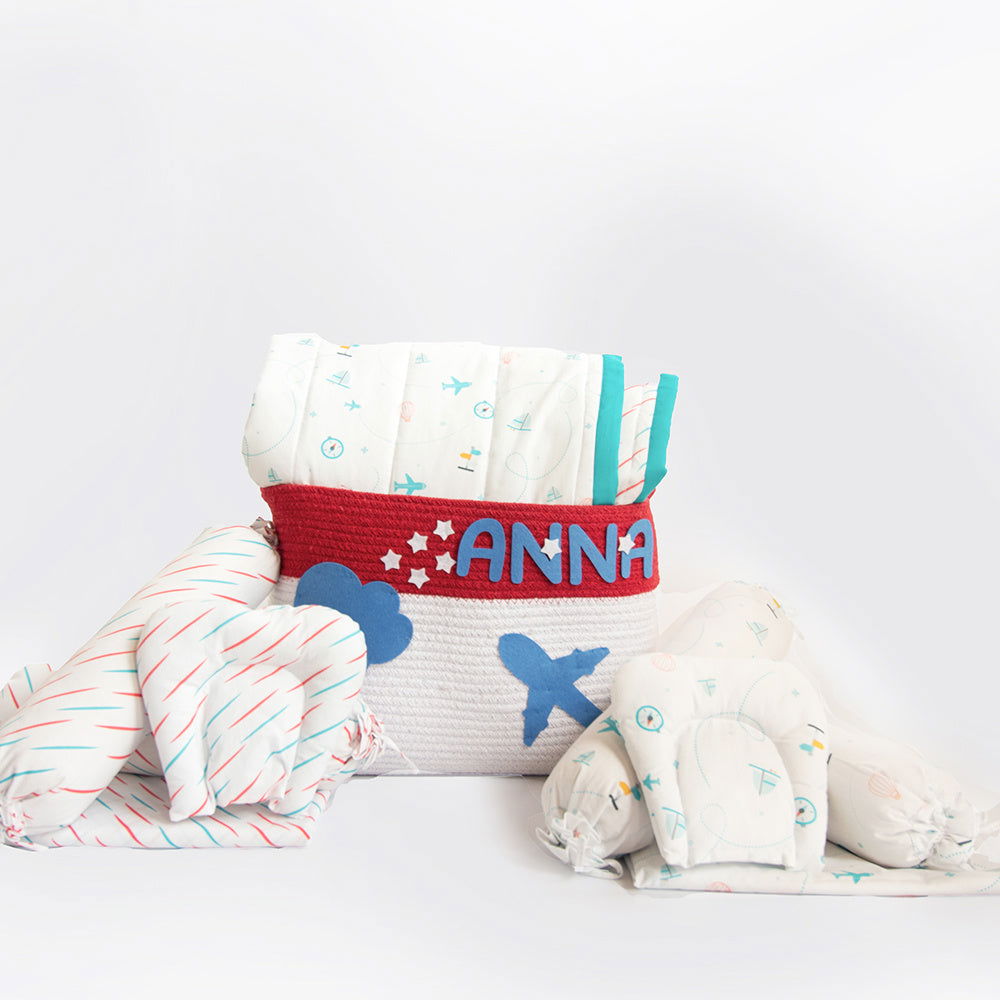 Super Value Bedding Set - Lil Travellers & Doodle Rain (Set of 11) - Tinycubs - 