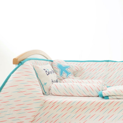 Super Value Bedding Set - Lil Travellers & Doodle Rain (Set of 11) - Tinycubs - 